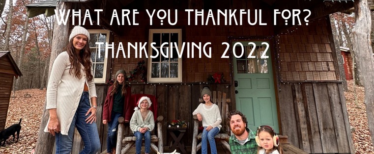 What are you thankful for?